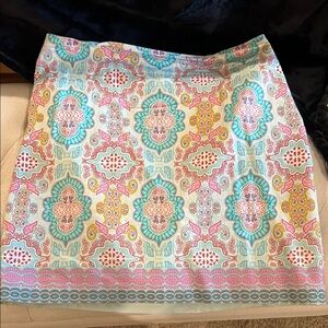 Pretty pink Talbots skirt